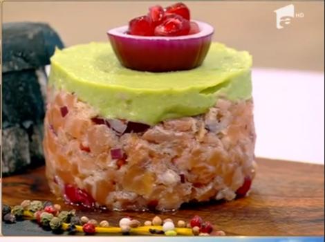 Rețetă de aperitiv cu trei feluri de pește și pastă de avocado - Rețeta lui Vlăduț
