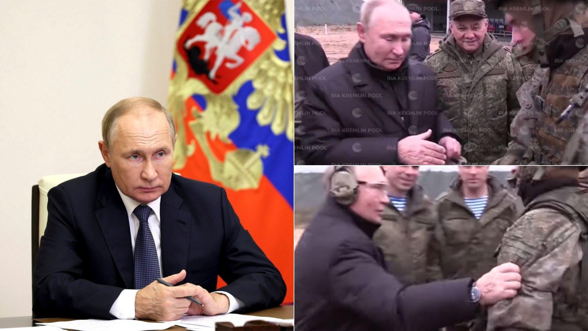 Ultima apariție a lui Vladimir Putin pare să susțină veștile despre sănătatea lui șubredă. Ce se vede pe mâna lui