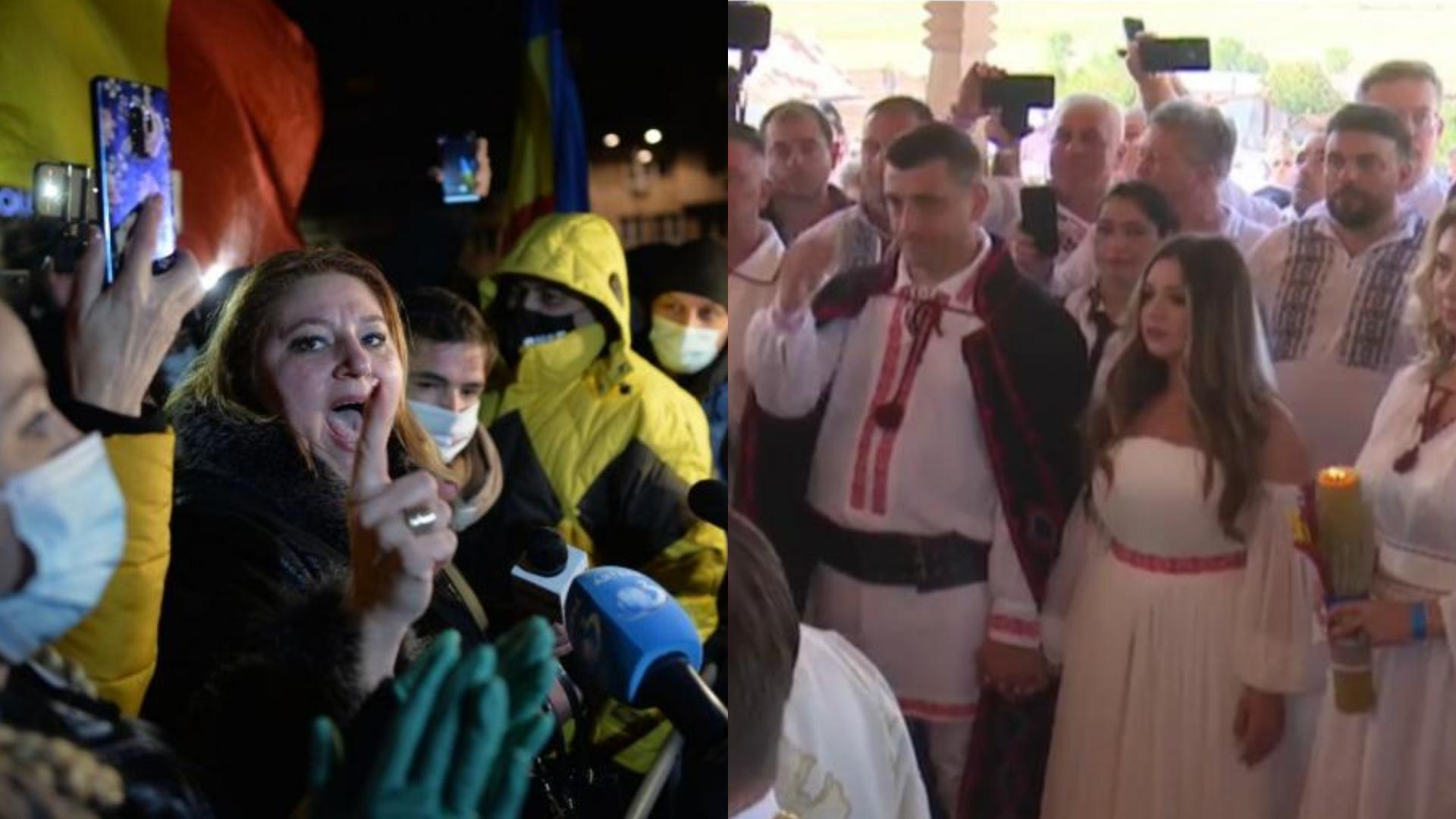 Diana Șoșoacă, critici la adresa nunții lui George Simion. Ce a dezvăluit despre Ilinca, soția lui