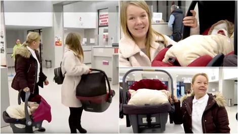 Tripleții abandonați la naștere au fost adoptați de o mamă și de fiica ei. Cine sunt femeile care au făcut gestul impresionant