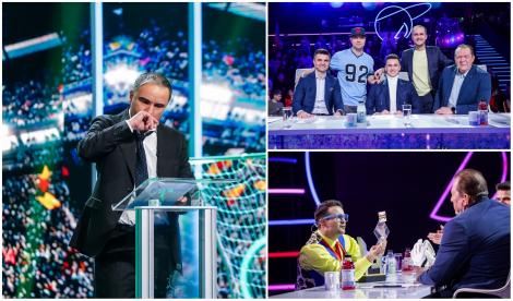 Gheorghe Hagi, apariție surprinzătoare pe scena iUmor. A făcut un roast acid în cadrul ediției speciale Super Goool
