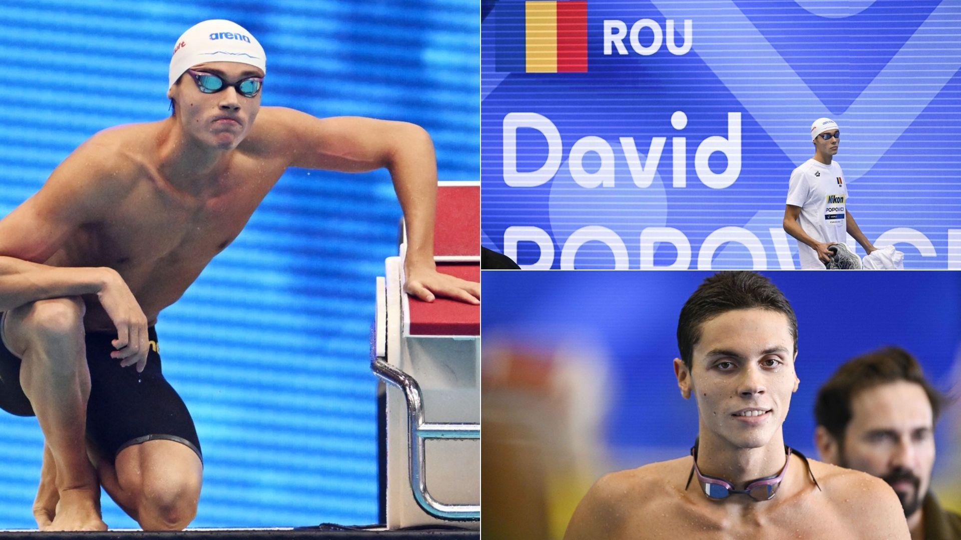Prima reacție a lui David Popovici după ce s-a clasat pe locul 6 în Finala 100 m liber la CM de la Fukuoka. Ce a transmis