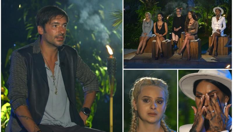 colaj foto cu radu valcan, poza cu concurentele la insula iubirii sezonul 7, poza cu ana maria mariuta si poza cu claudia florescu