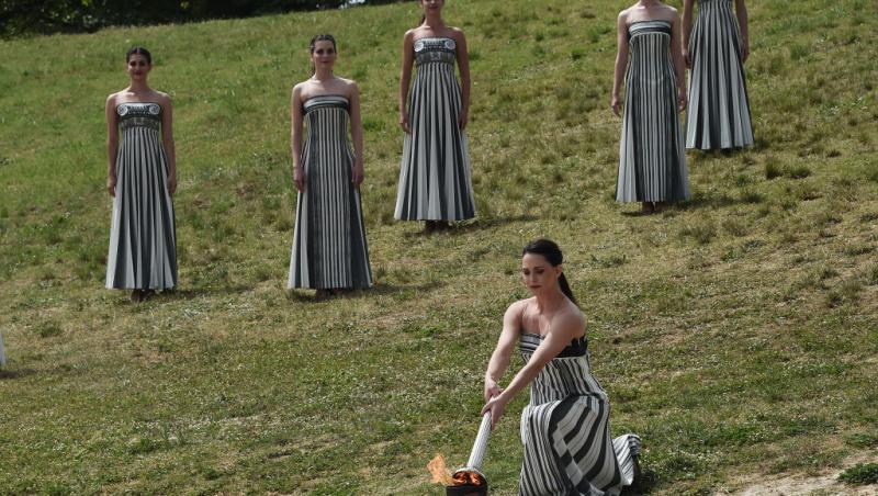 A fost aprinsă Flacăra Olimpică. Locul unde s-a întâmplat are o poveste uluitoare
