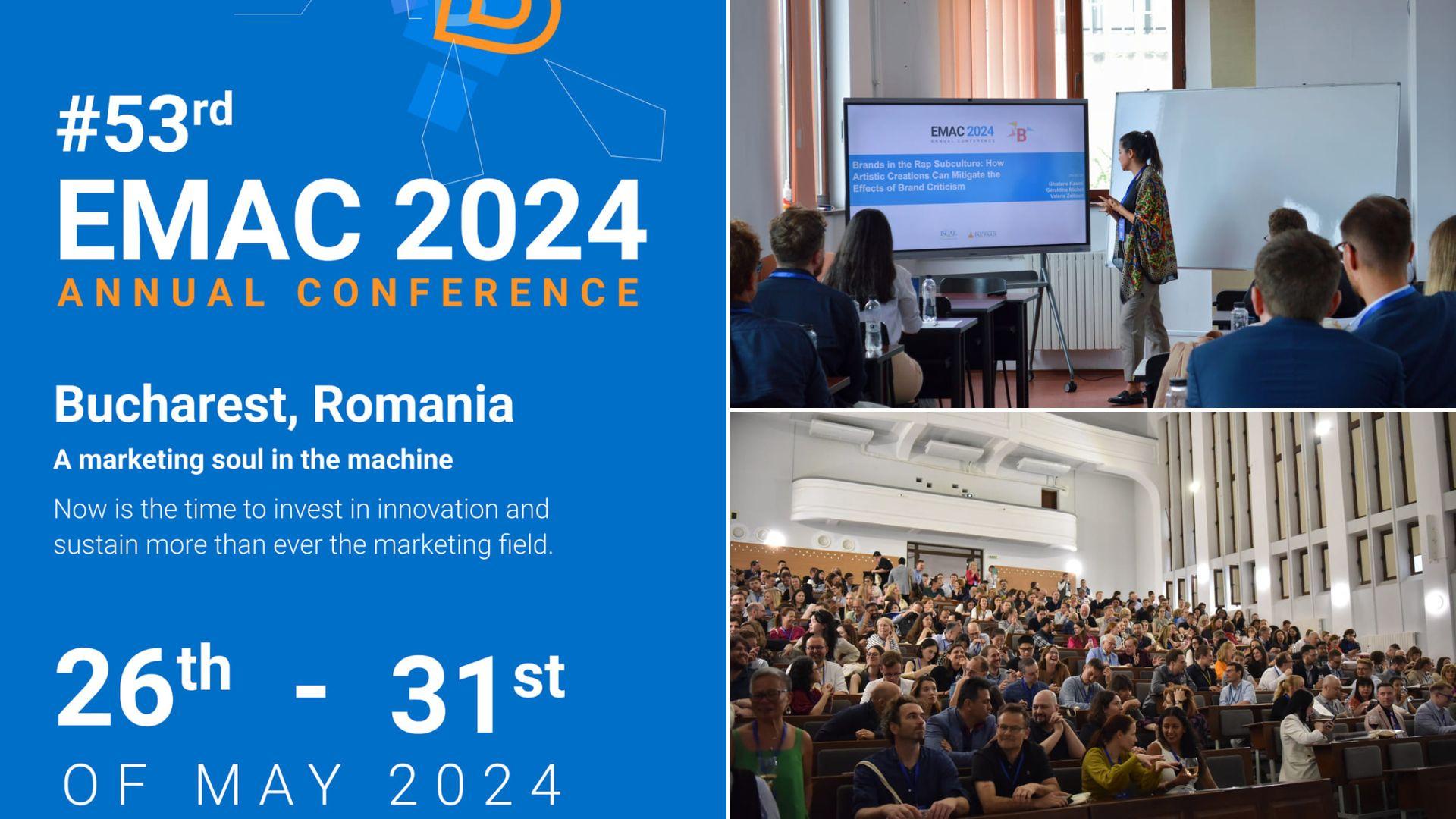(P) Conferința Anuală a Academiei Europene de Marketing (EMAC), organizată în premieră în România de ASE București și Ideologiq