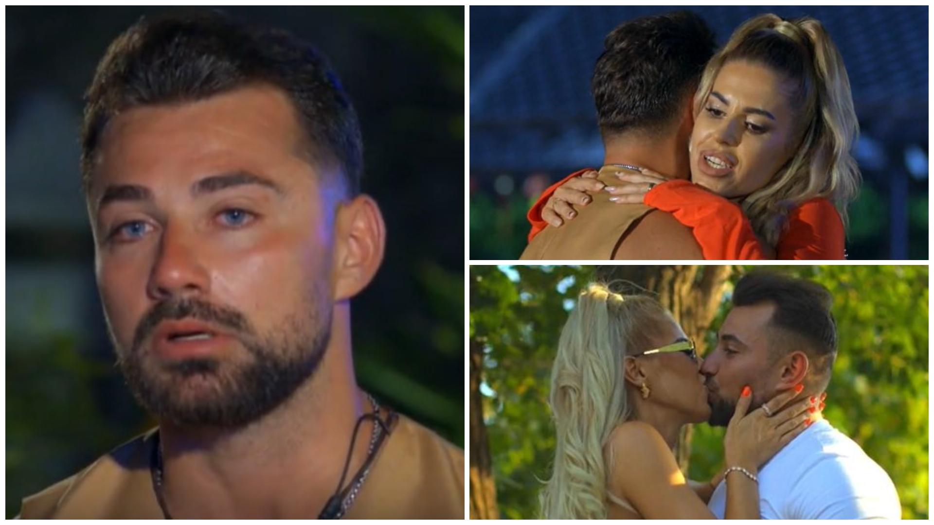 Insula Iubirii, sezonul 8. Ce a postat Claudiu în online, după difuzarea bonfire-ului final cu Simona. Mesajul transmis iubitei