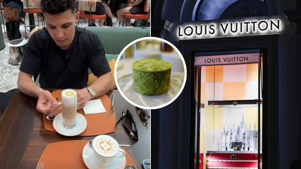 Cât costă să iei masa în noua cafenea Louis Vuitton. Un român a împărtășit experiența din Milano