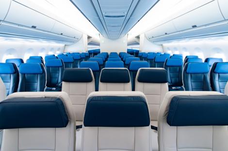 Scaunele de avion mai ciudate decât cele în care trebuie să stai în picioare. Design-ul care îngrijorează pasagerii
