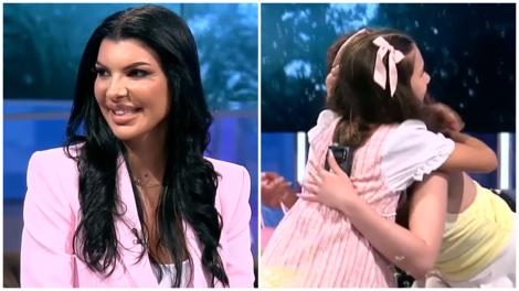 Andreea Tonciu și fiica ei, Rebecca, apariție de senzație la TV: „Fiica mea îmi cere lucruri scumpe”. De ce nu-i refuză dorințele